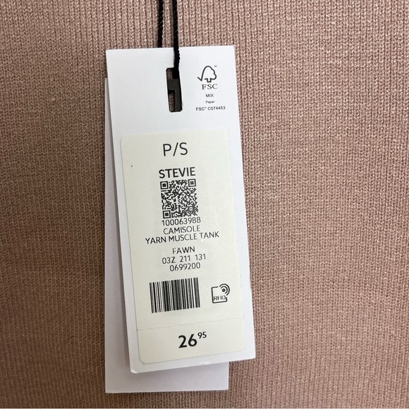 NWT Dynamite Stevie Camisole Yarn Muscle Tank Sz S - Picture 6 of 12